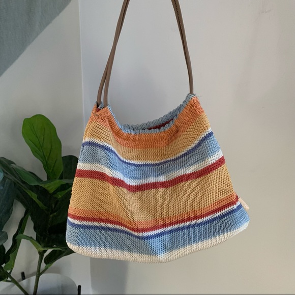 The sak Y2K boho crochet shoulder bag super trendy - Picture 8 of 8